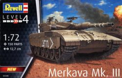 TANK -  MERKAVA MK. III  1/72 (LEVEL 4) -  REVELL