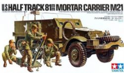 TANK -  U.S. HALF TRACK 81MM MORTAR CARRIER M21 1/35