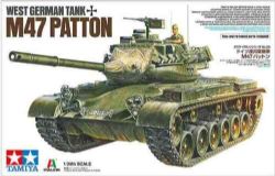 TANK -  WEST GERMAN TANK M47 PATTON 1/35 -  TAMIYA