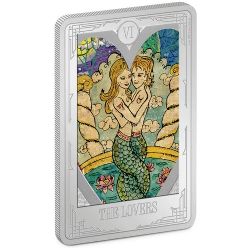 TAROT CARDS -  THE LOVERS -  2022 NEW ZEALAND MINT COINS 07