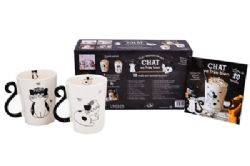 TASSES -  COFFRET CHAT VA BIEN ! (FRENCH V.)