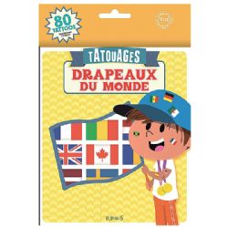 TATOUAGES -  DRAPEAUX DU MONDE