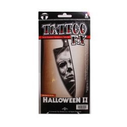 TATTOO FX -  TEMPORARY TATTOO - HALLOWEEN - MICHAEL MYERS -  HALLOWEEN II