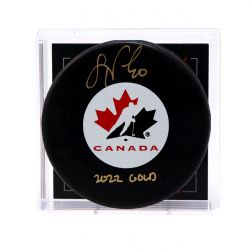 TEAM CANADA -  SARAH NURSE AUTOGRAPHED HOCKEY PUCK