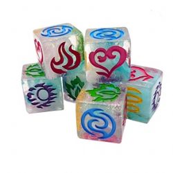 TEATIME ADVENTURES -  DICE SET HARMONY