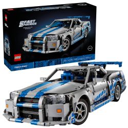 TECHNIC -  2 FAST 2 FURIOUS - NISSAN SKYLINE GT-R(R34) (1410 PIECES) -  FAST & FURIOUS 42210