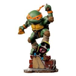 TEENAGE MUTANT NINJA TURTLES -  MICHELANGELO MINICO FIGURE -  IRON STUDIOS