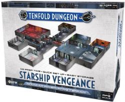 TENFOLD DUNGEON -  MODULAR ROLEPLAYING TERRAIN SET - STARSHIP VENGEANCE -  MINIATURE TERRAIN