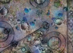 TERRAIN CRATE -  GRIM BATTLEFIELD (6'X 4') -  BATTLE MAP