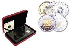 TEST TOKEN SETS -  10TH ANNIVERSARY OF THE 2-DOLLAR COIN -  2006 CANADIAN COINS 04