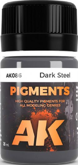 TEXTURE -  DARK STEEL PIGMENTS (35ML) -  AK INTERACTIVE