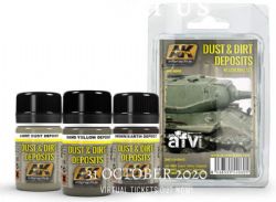 TEXTURE -  DUST AND DIRT DEPOSITS WEATHERING SET -  AK INTERACTIVE