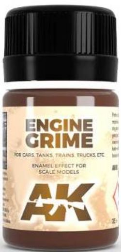 TEXTURE -  ENGINE GRIME (35ML) -  AK INTERACTIVE