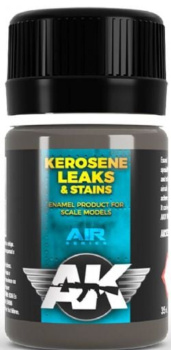 TEXTURE -  KEROSENE LEAKS & STAINS (35ML) -  AK INTERACTIVE