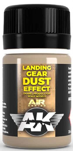 TEXTURE -  LANDING GEAR DUST EFFECT (35ML) -  AK INTERACTIVE