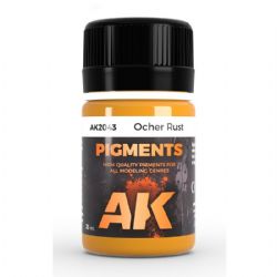 TEXTURE -  OCHER RUST PIGMENTS (35ML) -  AK INTERACTIVE