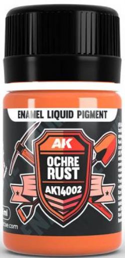 TEXTURE -  OCHRE RUST (35ML) -  AK INTERACTIVE