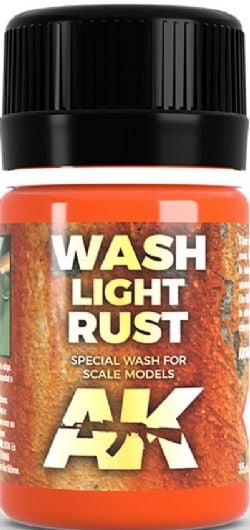 TEXTURE -  WASH LIGHT RUST (35ML) -  AK INTERACTIVE