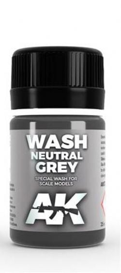 TEXTURE -  WASH NEUTRAL GREY (35ML) -  AK INTERACTIVE