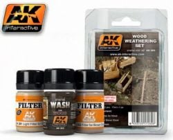 TEXTURE -  WOOD WEATHERING SET -  AK INTERACTIVE