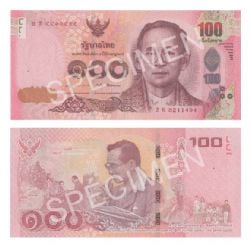 THAILAND -  100 BAHT 2017 (UNC) 132