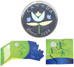 THANK YOU! -  2009 THANK YOU! GIFT SET -  2009 CANADIAN COINS 01
