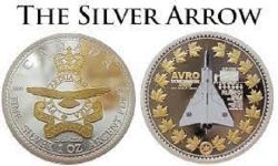 THE AVRO ARROW -  AVRO ARROW RL-201 -  2016 CANADIAN COINS