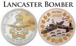 THE AVRO LANCASTER -  AVRO LANCASTER -  2016 CANADIAN COINS