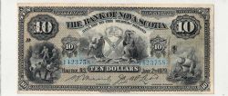 THE BANK OF NOVA SCOTIA -  1929 10-DOLLAR NOTE (F) -  1929 CANADIAN BANKNOTES