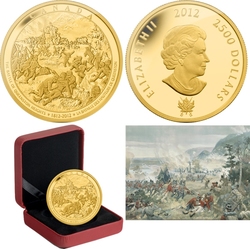 THE BATTLE OF QUEENSTON HEIGHTS -  2012 CANADIAN COINS