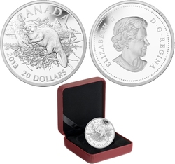 THE BEAVER -  2013 CANADIAN COINS