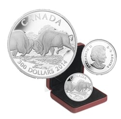 THE BISON - CHALLENGE FOR POWER -  2014 CANADIAN COINS