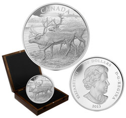 THE CARIBOU -  2013 CANADIAN COINS