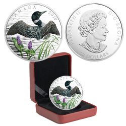 THE COMMON LOON -  BEAUTY AND GRACE -  2018 CANADIAN COINS
