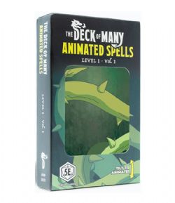 THE DECK OF MANY -  ANIMATED SPELLS - LEVEL 1 - VOL. 1 (ENGLISH) -  CARDS ACCESSORY 5E