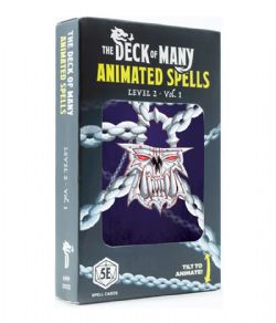 THE DECK OF MANY -  ANIMATED SPELLS - LEVEL 2 - VOL. 1 (ENGLISH) -  CARDS ACCESSORY 5E