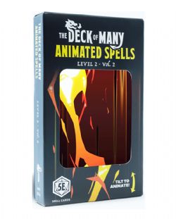 THE DECK OF MANY -  ANIMATED SPELLS - LEVEL 2 - VOL. 2 (ENGLISH) -  CARDS ACCESSORY 5E