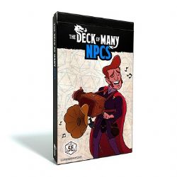 THE DECK OF MANY -  NPCS (ENGLISH) -  CARDS ACCESSORY 5E