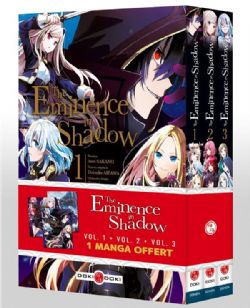 THE EMINENCE IN SHADOW -  PACK DÉCOUVERTE TOME 01,02 ET 03 (FRENCH V.)