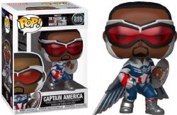 THE FALCON AND THE WINTER SOLDIER -  POP! VINYL BOBBLE-HEAD OF CAPTAIN AMERICA (4 INCH) 819