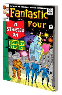 THE FANTASTIC FOUR -  IT STARTED ON YANCY STREET TP (ENGLISH V.) - VARIANT COVER -  MIGHTY MARVEL MASTERWORKS 03