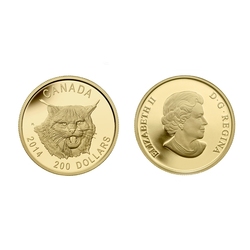 THE FIERCE CANADIAN LYNX -  2014 CANADIAN COINS