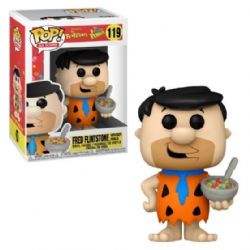 THE FLINTSTONES -  POP! VINYL FIGURE OF FRED FLINTSTONE WITH FRUITY PEBBLES (4 INCH)