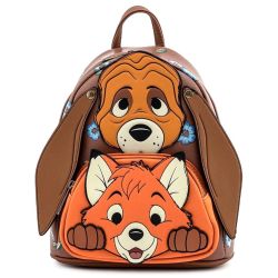 THE FOX AND THE HOUND -  COPPER & TODD COSPLAY BACKPACK -  LOUNGEFLY