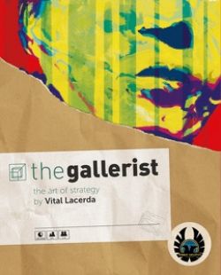 THE GALLERIST -  BASE GAME W/EXPANSIONS AND SCORING PAD (FRENCH)
