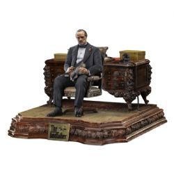 THE GODFATHER -  DON VITO CORLEONE FIGURE - DELUXE ART 1/10 SCALE -  IRON STUDIOS