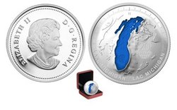 THE GREAT LAKES -  LAKE MICHIGAN -  2015 CANADIAN COINS 04
