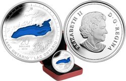 THE GREAT LAKES -  LAKE ONTARIO -  2014 CANADIAN COINS 02