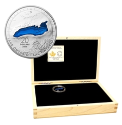 THE GREAT LAKES -  LAKE ONTARIO WITH THE BIG BOX FOR THE SERIES -  2014 CANADIAN COINS 02