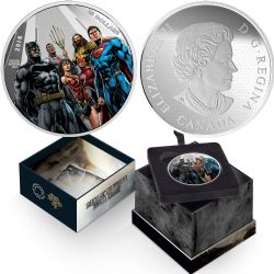 THE JUSTICE LEAGUE(TM) -  THE WORLD'S GREATEST SUPER HEROES -  2018 CANADIAN COINS